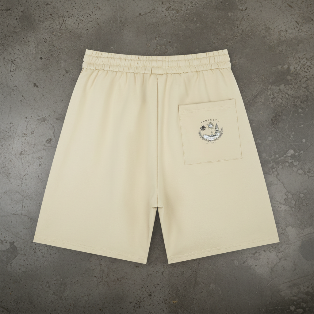 "PJ - PROYECTO" Loose Fit Shorts