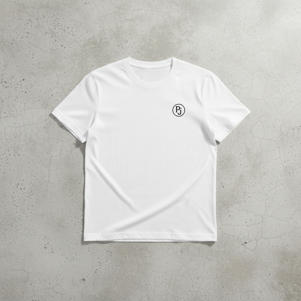 "PJ - Signature Heavyweight Slim Tee" ...