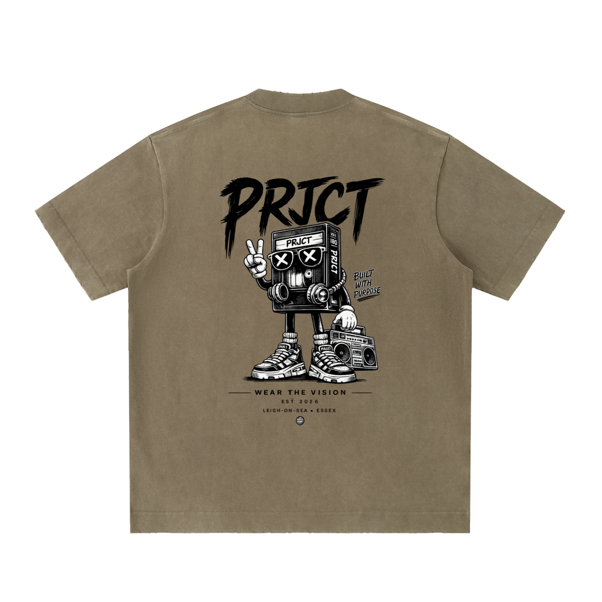 80s Beats Tee // Coffee
