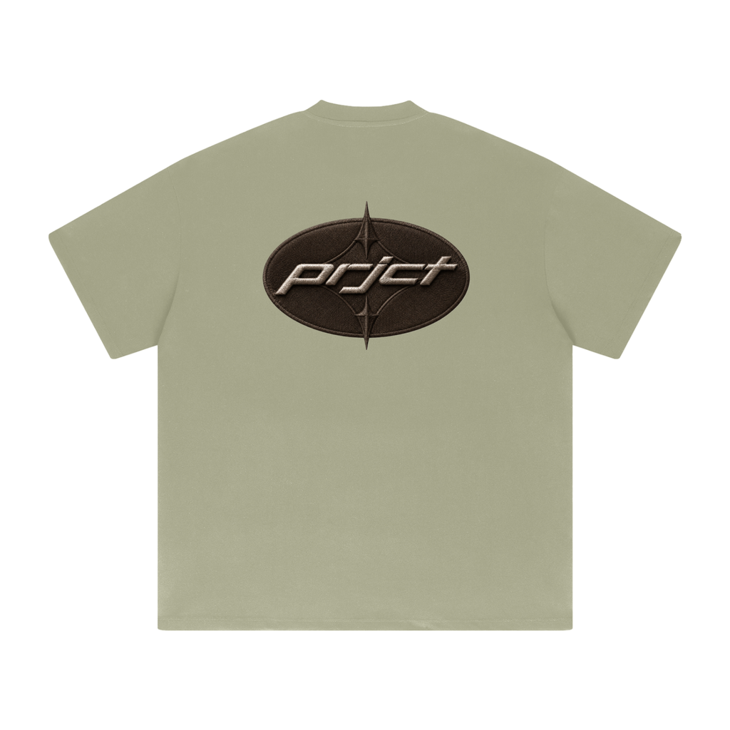 Globe Tee // Grey Green