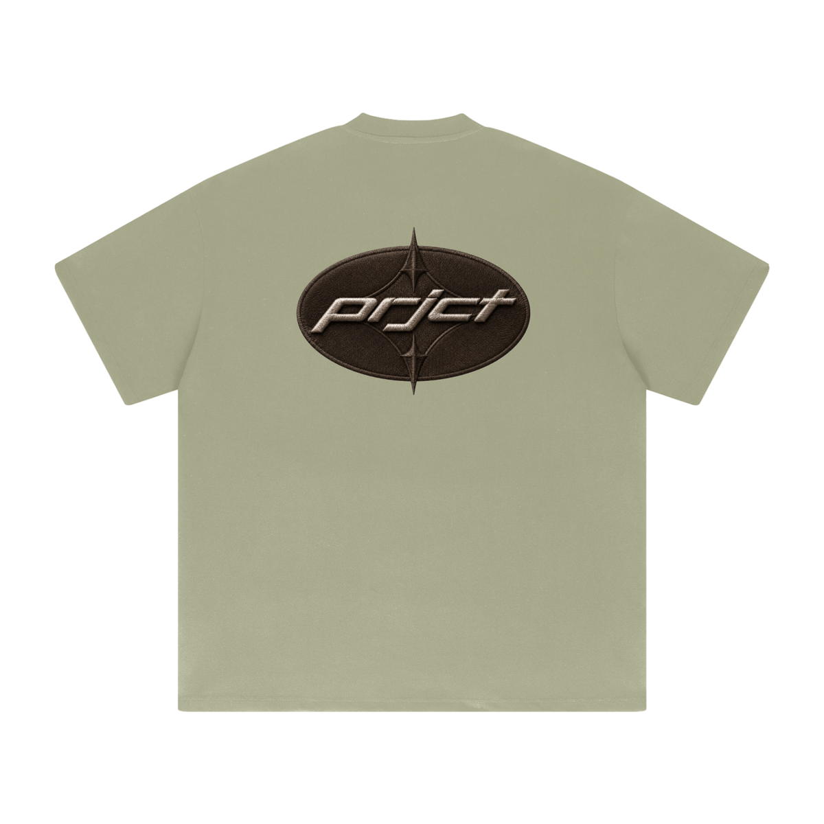 Globe Tee // Grey Green