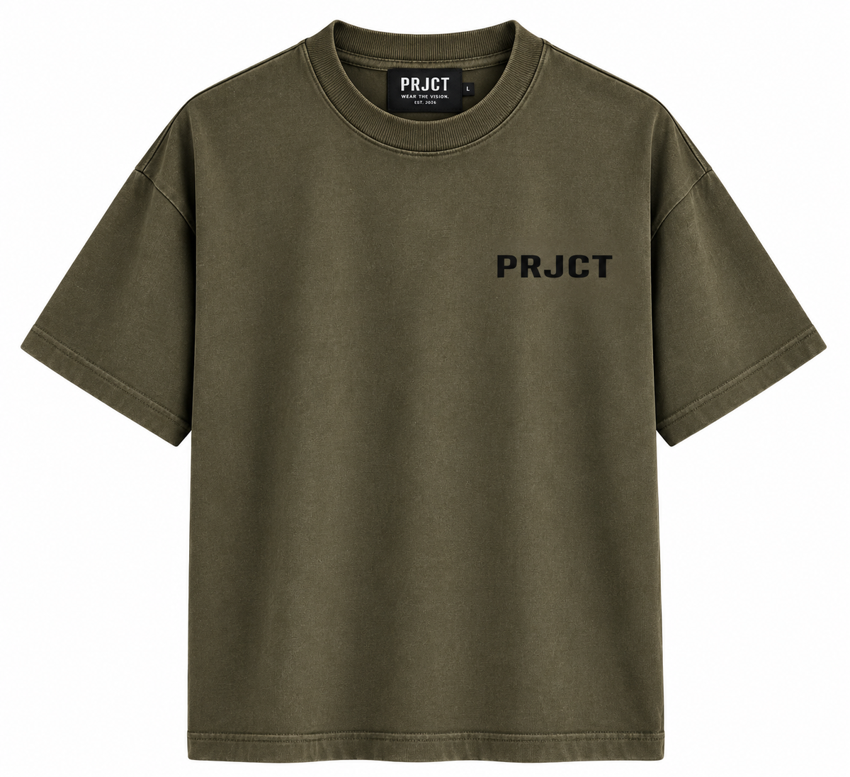 Signature PRJCT Tee // Khaki