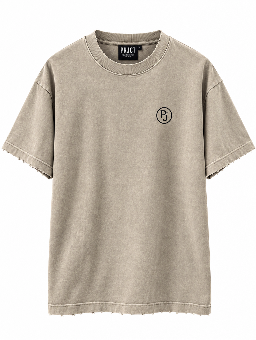 Signature Tee // Light Apricot