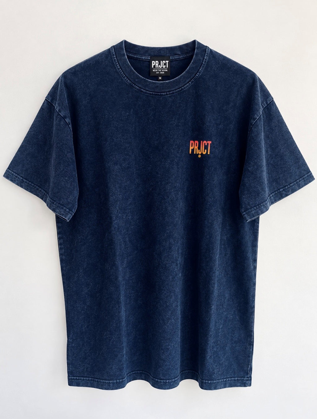 PRJCT Full Sunset Vibes Snow Wash Oversized Tee