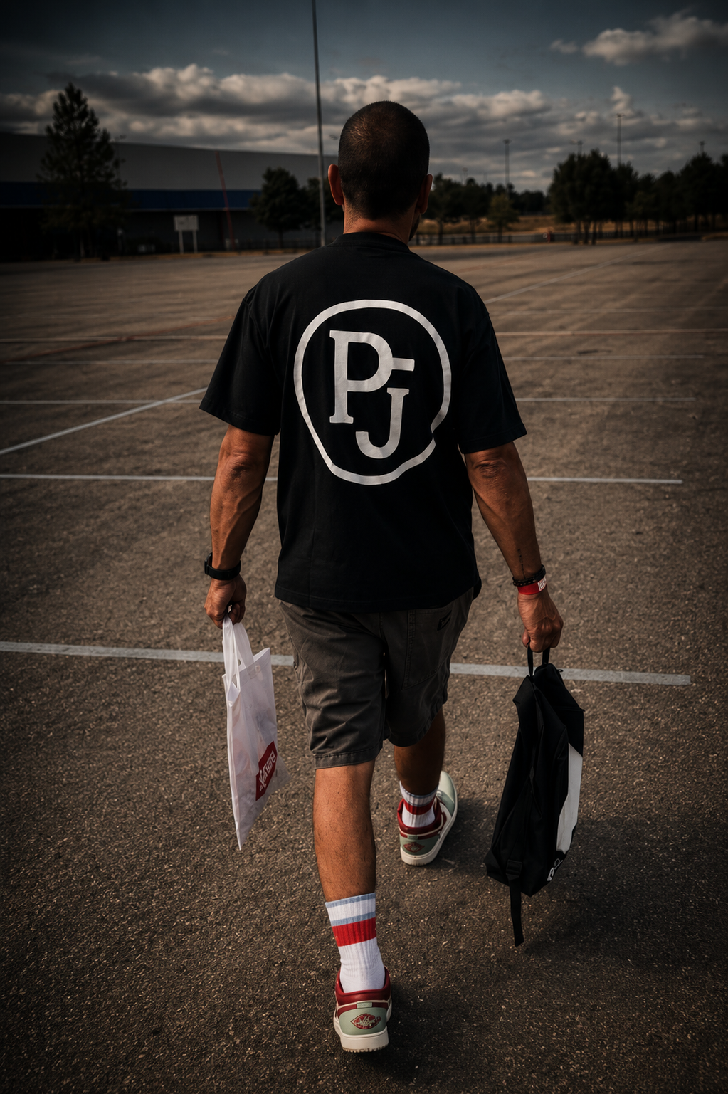 "PRJCT - TARGET" Oversized Tee ...
