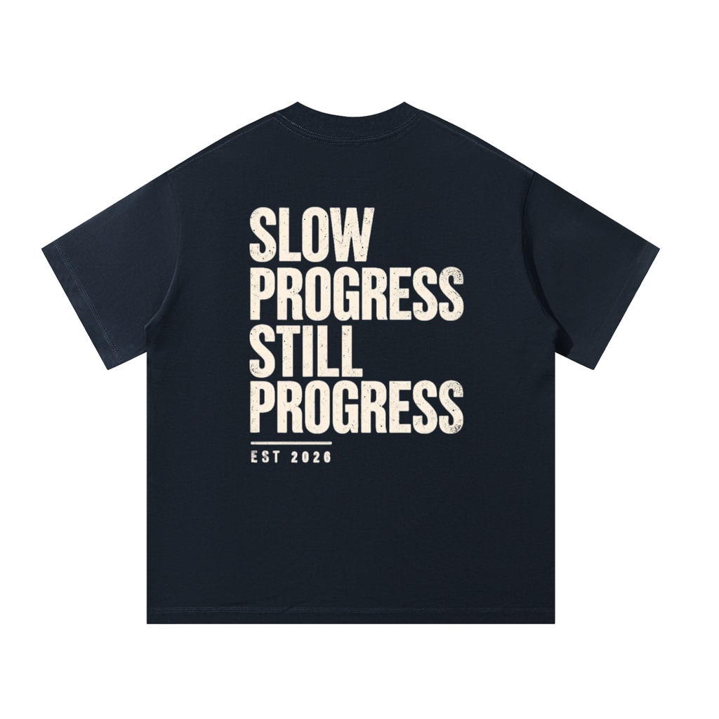 Progress Tee // Navy