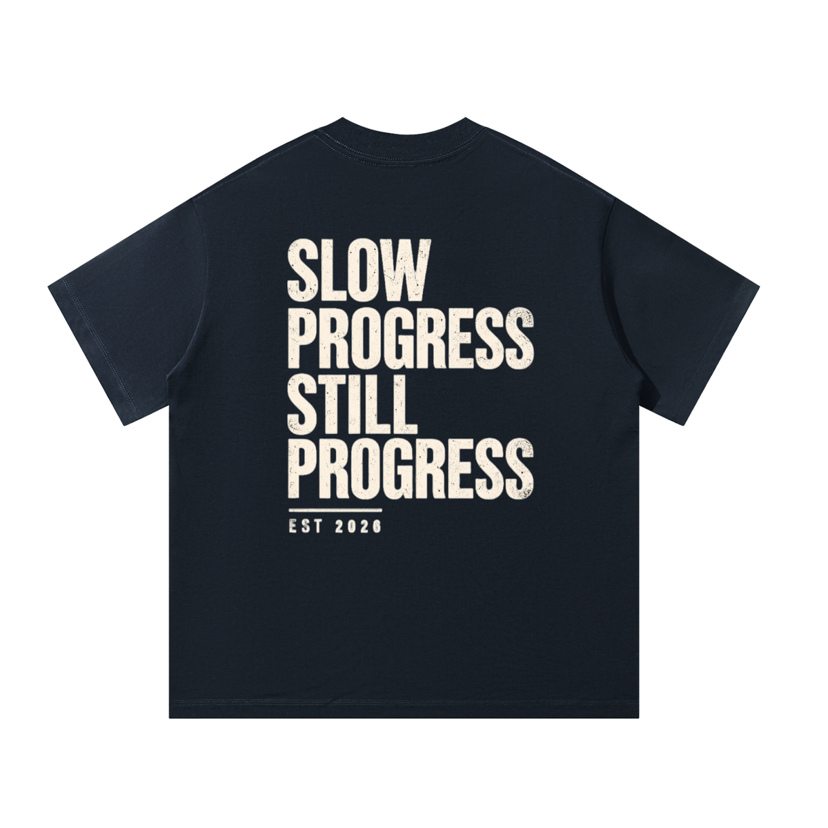 Progress Tee // Navy