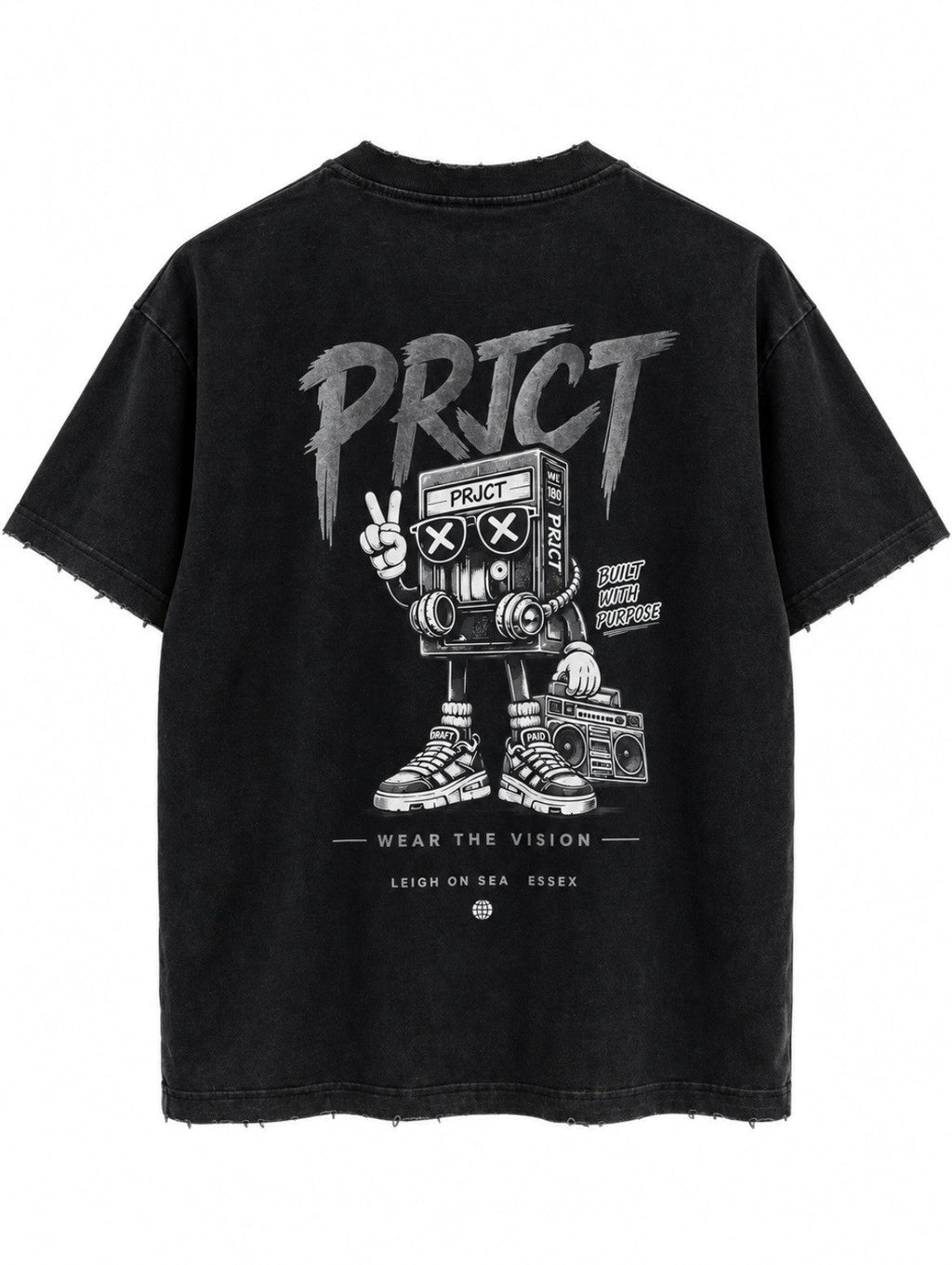80s Beats Tee // Black