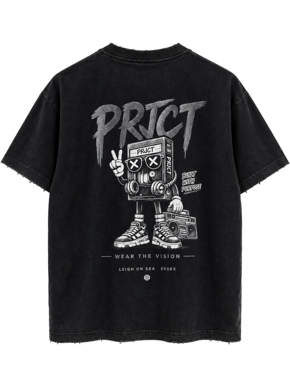 80s Beats Tee // Black