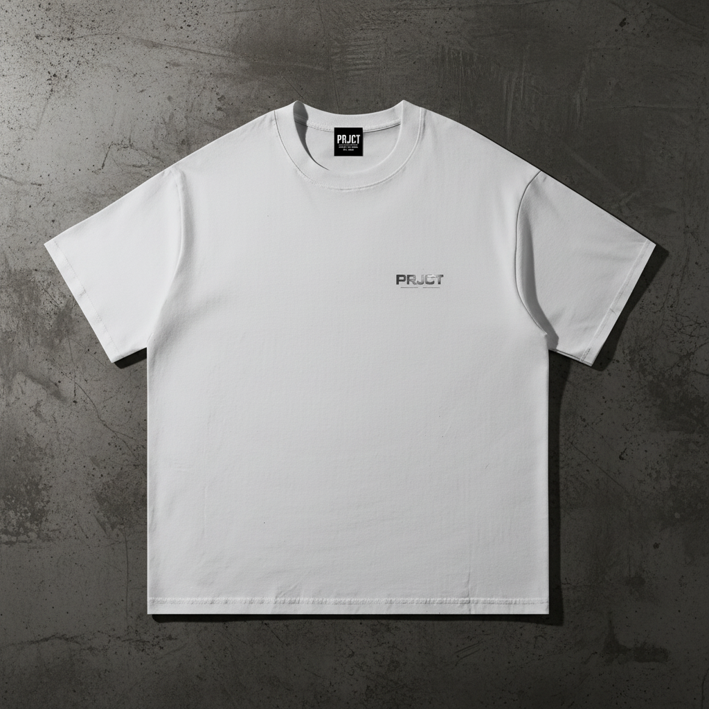 "PRJCT - Neon Grid 80s Coupe Sunset Tee