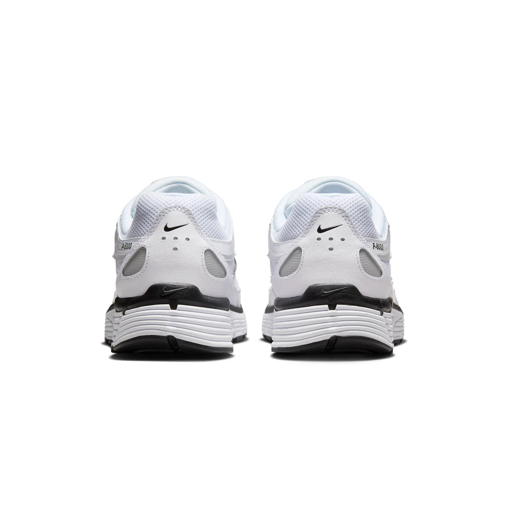 Nike P-6000 White Metallic Silver Black - 4