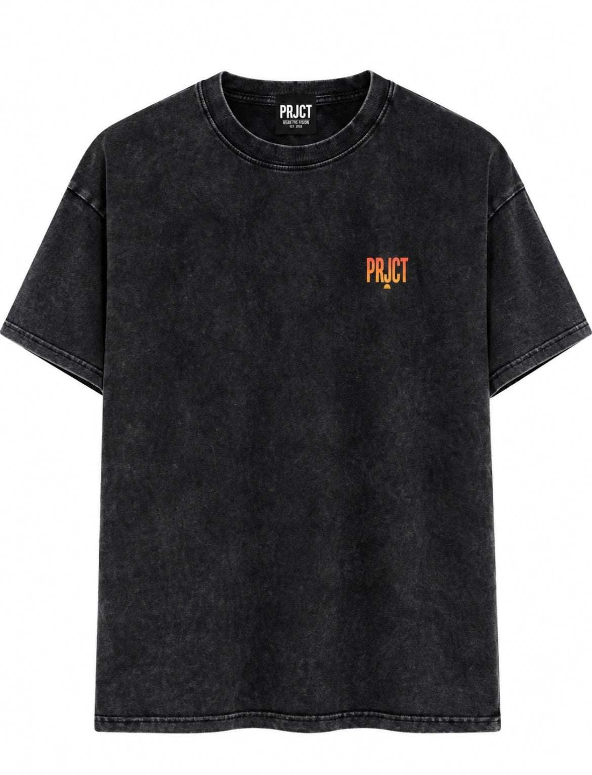 PRJCT Full Sunset Vibes Snow Wash Oversized Tee
